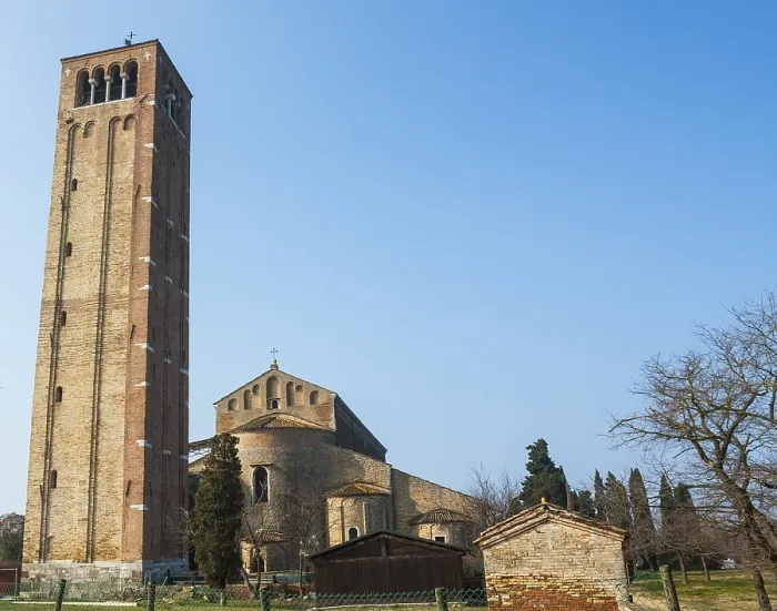 Framed Print : Cathedral of Santa Maria Assunta on island Torcello Framed Print : Cathedral of Santa Maria Assunta on island Torcello