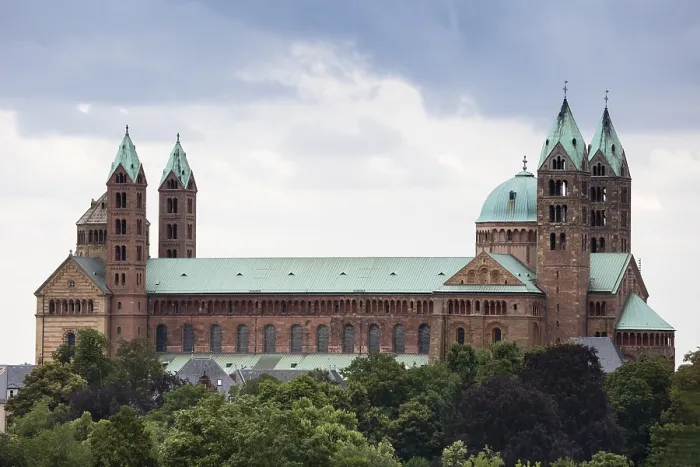 Framed Print : Cathedral St. Maria and St. Stephan Framed Print : Cathedral St. Maria and St. Stephan