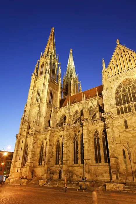 Framed Print : Cathedral St. Peter in Regensburg Bavaria Germany Framed Print : Cathedral St. Peter in Regensburg Bavaria Germany