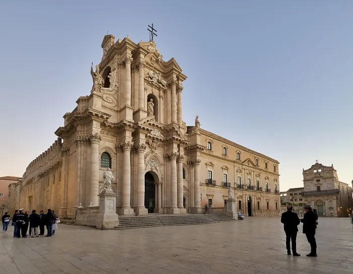 Framed Print : The Cathedral of Syracuse (Duomo di Siracusa) Framed Print : The Cathedral of Syracuse (Duomo di Siracusa)