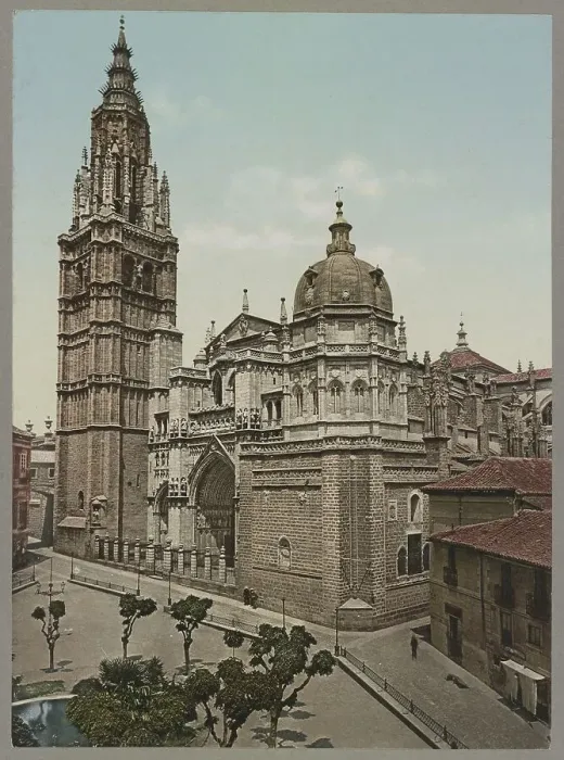 Framed Print : Cathedral of Toledo, Catedral de Santa Maria de la Asuncion de Toledo