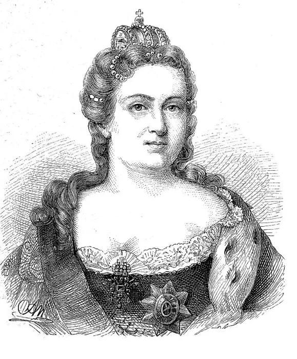 Framed Print : Catherine I Alexeyevna, 15 April 1684 Framed Print : Catherine I Alexeyevna, 15 April 1684