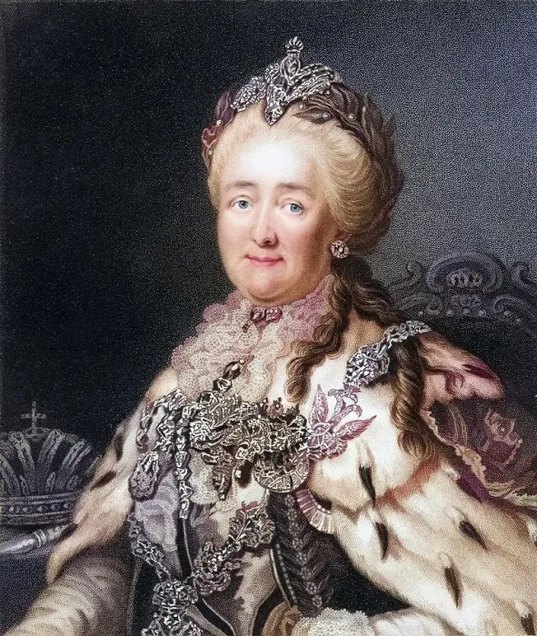 Framed Print : Catherine II the Great 1729-1796