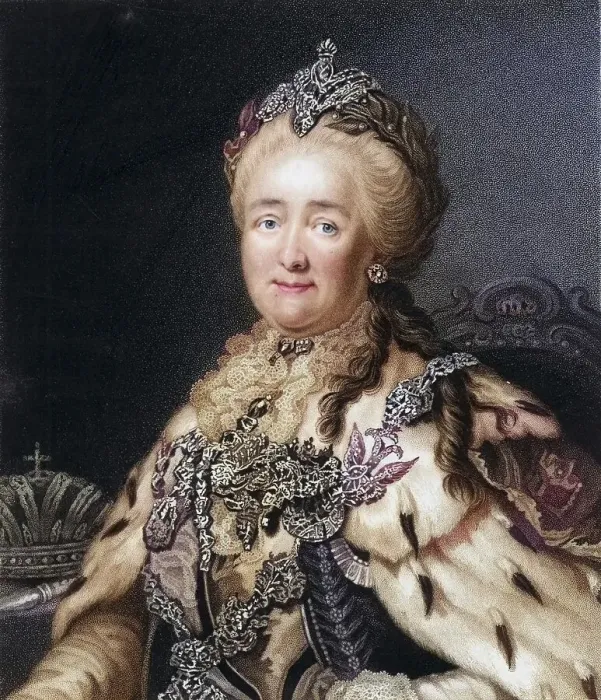 Framed Print : Catherine II, the Great (1729-1796)
