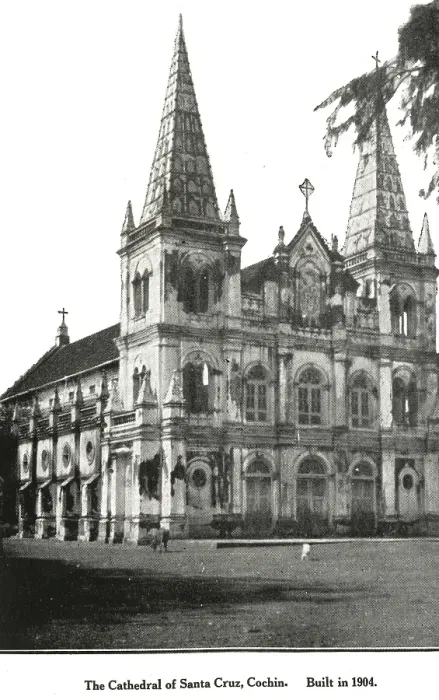 Framed Print : Catholic community cathedral of santa Cruz, Cochin built in 1904, Kochi, Kerala, India, As ia Framed Print : Catholic community cathedral of santa Cruz, Cochin built in 1904, Kochi, Kerala, India, As ia