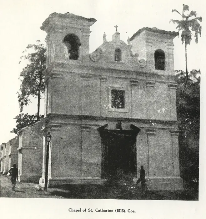 Framed Print : Catholic Community Chapel of St. Catharine 1515, Goa, India, As ia