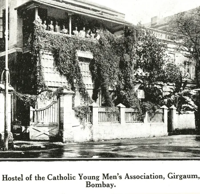 Framed Print : Catholic community Hos tel of Catholic Young Men's Ass ociation, Girgaum, Bombay Mumbai, Maharas htra, India, As ia Framed Print : Catholic community Hos tel of Catholic Young Men's Ass ociation, Girgaum, Bombay Mumbai, Maharas htra, India, As ia