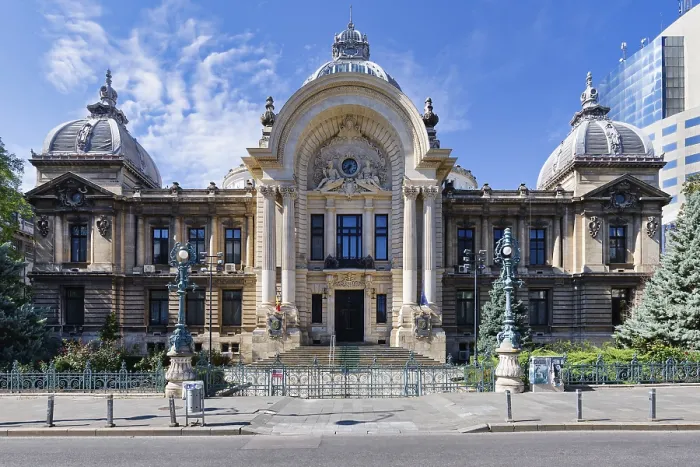 Framed Print : CEC Palace in French architecture