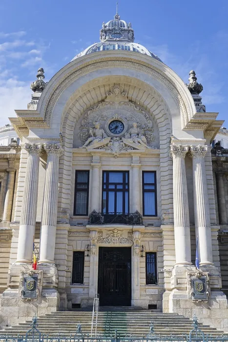 Framed Print : CEC Palace in French architecture
