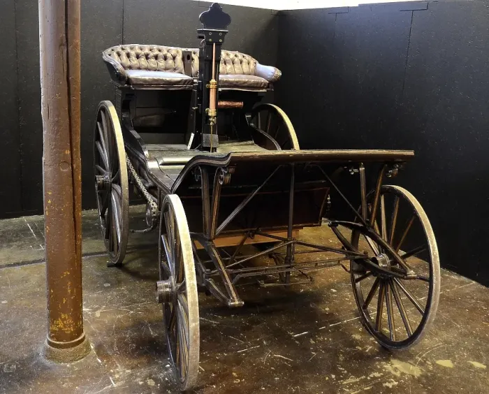 Framed Print : Cederholmaren, the oldest car in Sweden