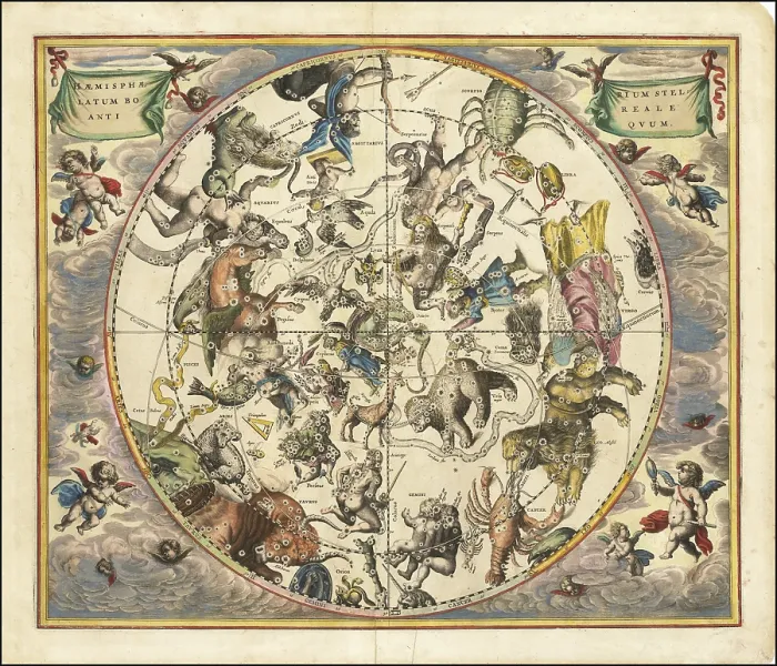 Framed Print : Celestial map entitled Haemisphaerium Stellatum Boreale Antiqvum Framed Print : Celestial map entitled Haemisphaerium Stellatum Boreale Antiqvum
