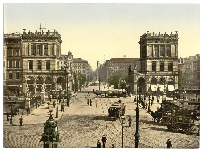 Framed Print : Centre of Berlin, The Hallesche Gate and Belle Alliance Square Framed Print : Centre of Berlin, The Hallesche Gate and Belle Alliance Square