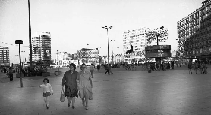 Framed Print : The centre of the capital of the GDR