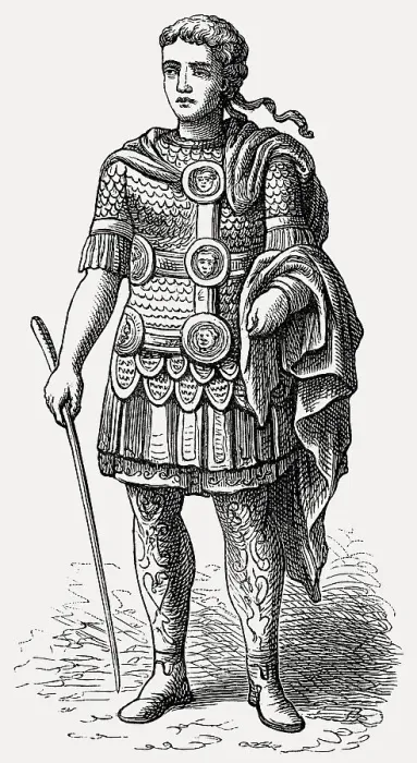 Framed Print : Centurion, ancient Roman infantry