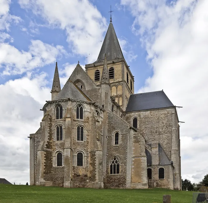 Framed Print : Cerisy-la-Foret, Normandy
