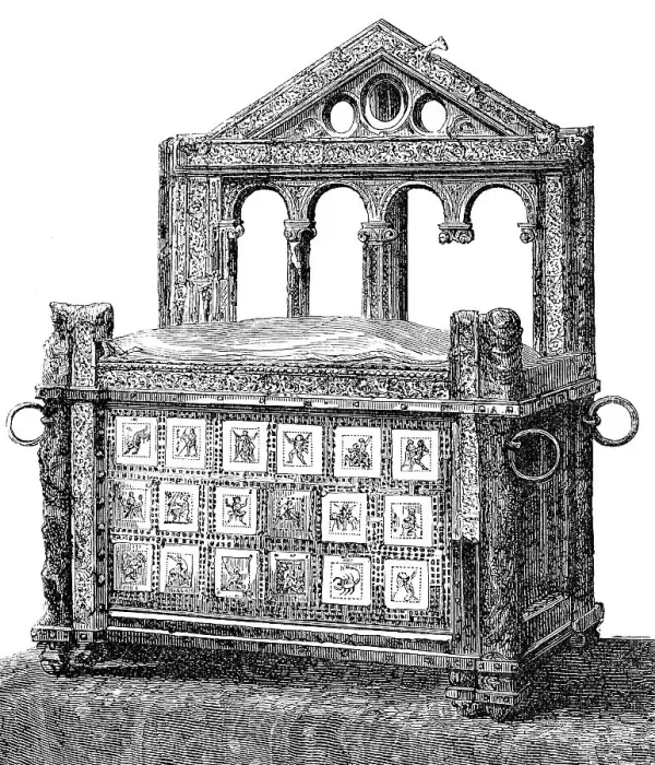 Framed Print : The Chair of Saint Peter, St. Peter's Basilica