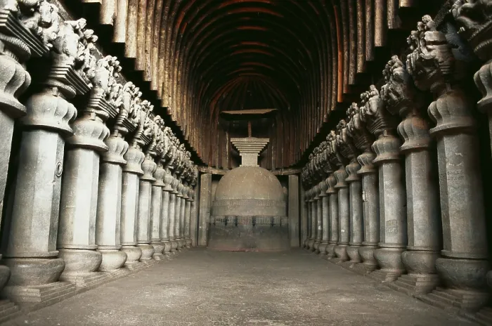 Framed Print : Chaitya hall 2nd Century BC, Karla near Lonavala Framed Print : Chaitya hall 2nd Century BC, Karla near Lonavala