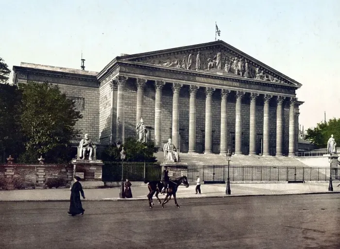 Framed Print : The Chamber of Deputies, Paris Framed Print : The Chamber of Deputies, Paris