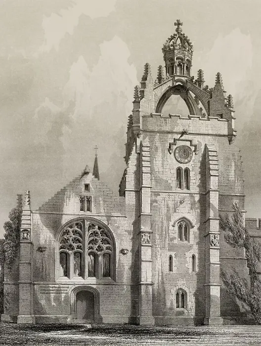 Framed Print : Chapel's Crown Tower, The University and King's College Framed Print : Chapel's Crown Tower, The University and King's College