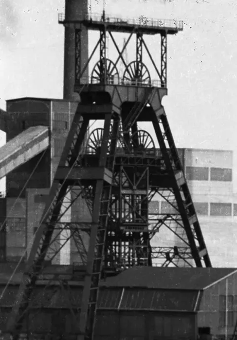 Framed Print : Characteristic of the Ruhr region around 1973 - here in Nov