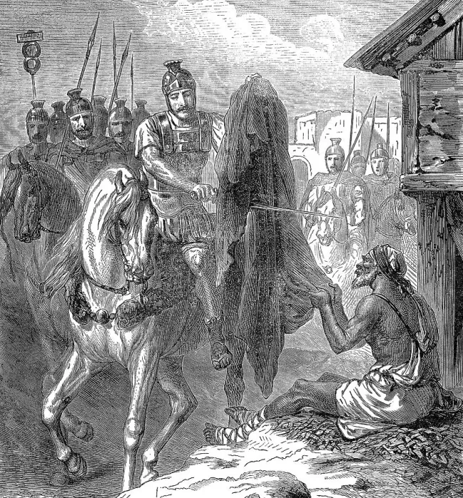 Framed Print : The Charity of Saint Martin of Tours Framed Print : The Charity of Saint Martin of Tours
