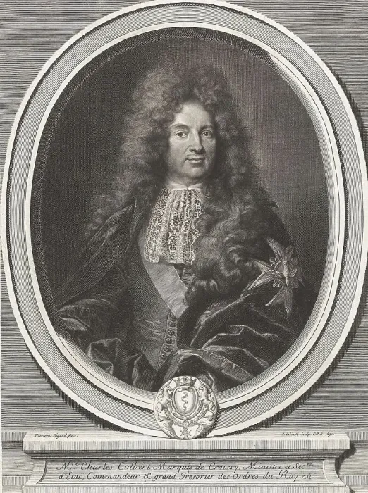 Framed Print : Charles Colbert de Croissy (5 August 1629 - 28 July 1696) Framed Print : Charles Colbert de Croissy (5 August 1629 - 28 July 1696)
