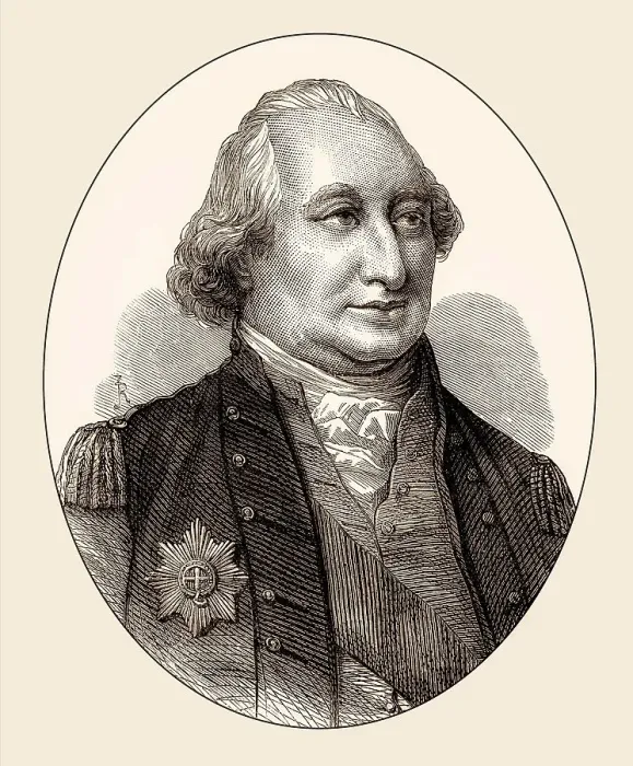 Framed Print : Charles Cornwallis, 1st Marquess Cornwallis