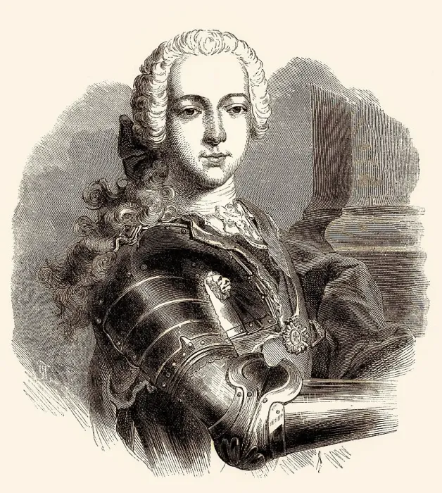 Framed Print : Charles Edward Stuart, Bonnie Prince Charlie Framed Print : Charles Edward Stuart, Bonnie Prince Charlie