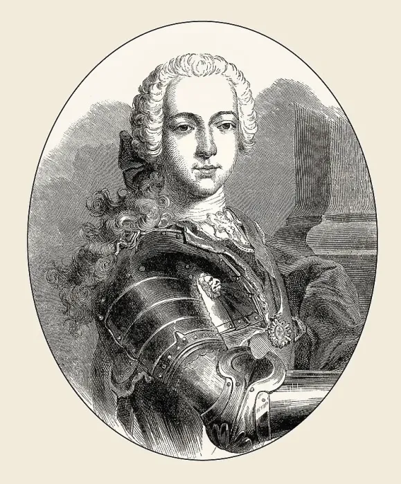 Framed Print : Charles Edward Stuart, Bonnie Prince Charlie
