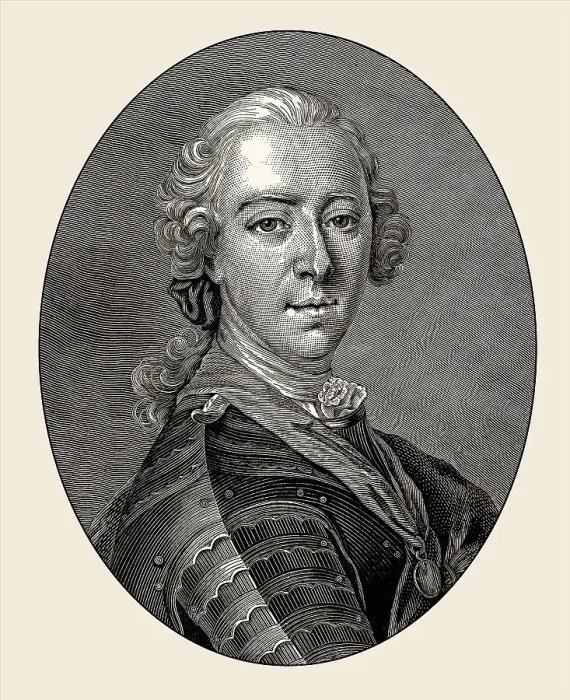 Framed Print : Charles Edward Stuart, Bonnie Prince Charlie Framed Print : Charles Edward Stuart, Bonnie Prince Charlie
