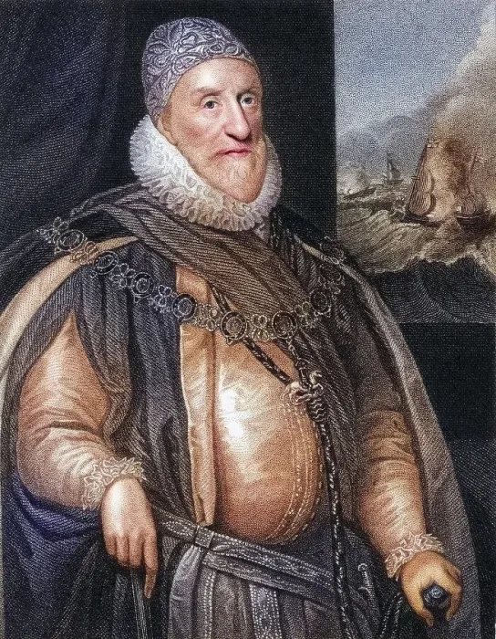 Framed Print : Charles Howard, 1st Earl of Nottingham