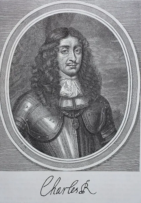 Framed Print : Charles II, also known as The Merry Monarch Framed Print : Charles II, also known as The Merry Monarch