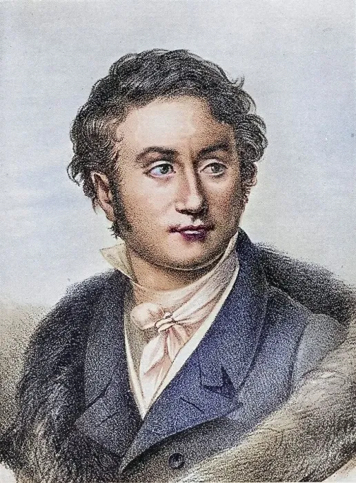 Framed Print : Charles Nodier, 1713-1784, French philosopher
