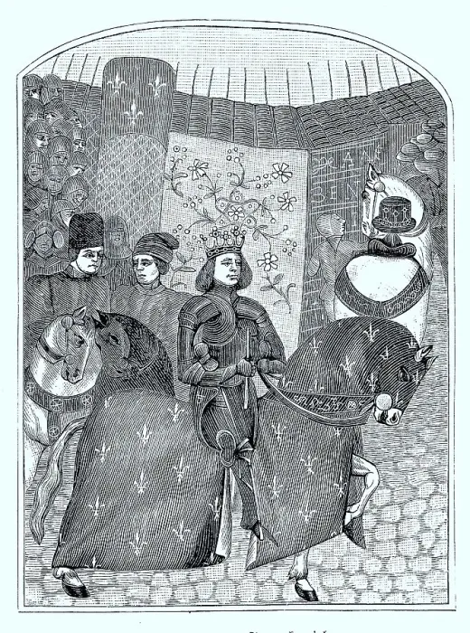 Framed Print : Charles VII the Victorious, 1422 to