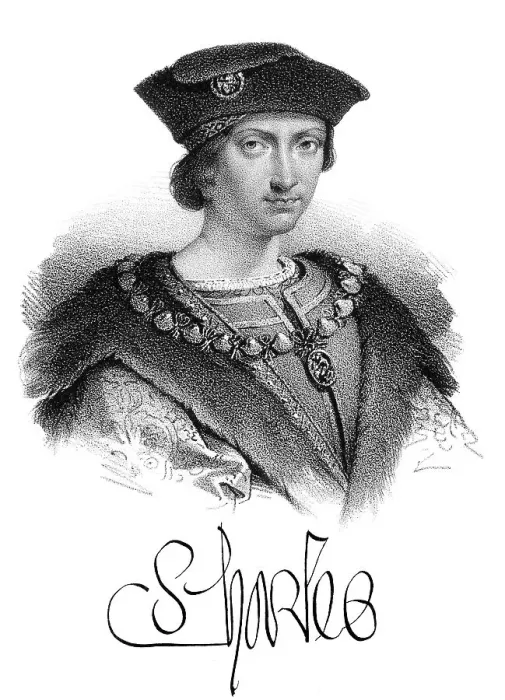 Framed Print : Charles VIII, Karl VIII. called the Affable Framed Print : Charles VIII, Karl VIII. called the Affable