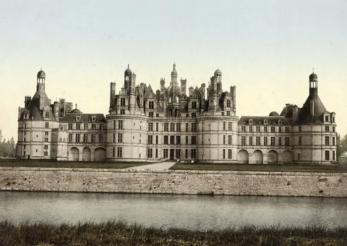 Framed Print : Chateau de Chambord, France, c