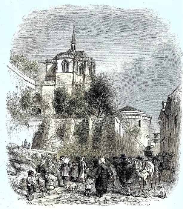 Framed Print : Chateau chapel of Clos Luce Castle in Amboise