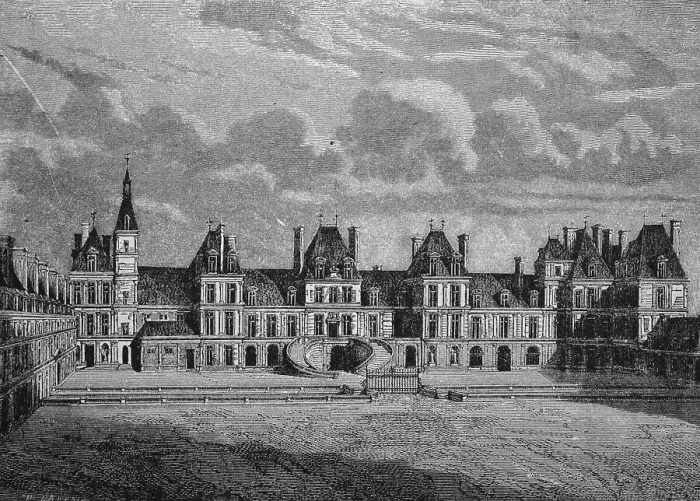 Framed Print : Chateau de Fontainebleau, France Framed Print : Chateau de Fontainebleau, France