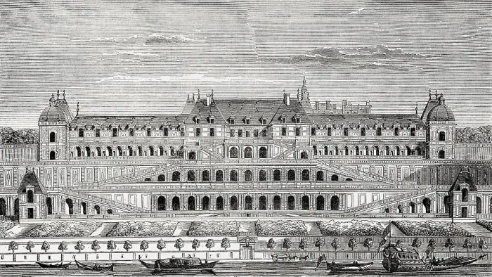 Framed Print : The Chateau de Saint-Germain-en-Laye