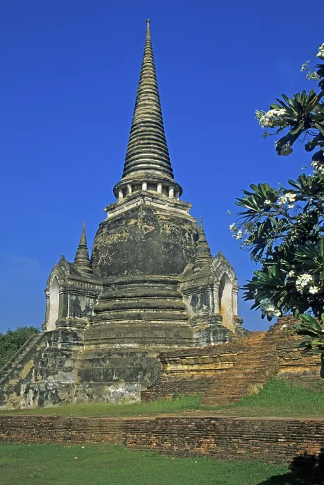Framed Print : Chedi at Wat Phra Si Sanphet, Ayutthaya