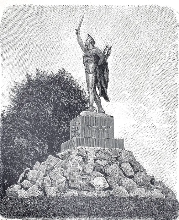 Framed Print : Chemnitz-Bellmann Memorial in Schleswig Framed Print : Chemnitz-Bellmann Memorial in Schleswig