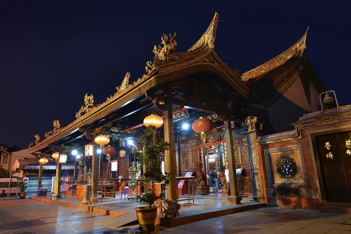 Framed Print : Cheng Hoon Teng Temple, Melaka, Malaysia, Asia