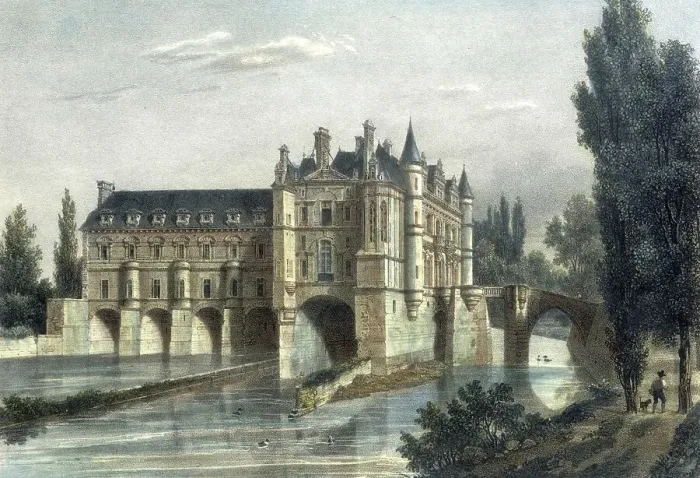 Framed Print : Chenonceau Castle, Chateau de Chenonceau