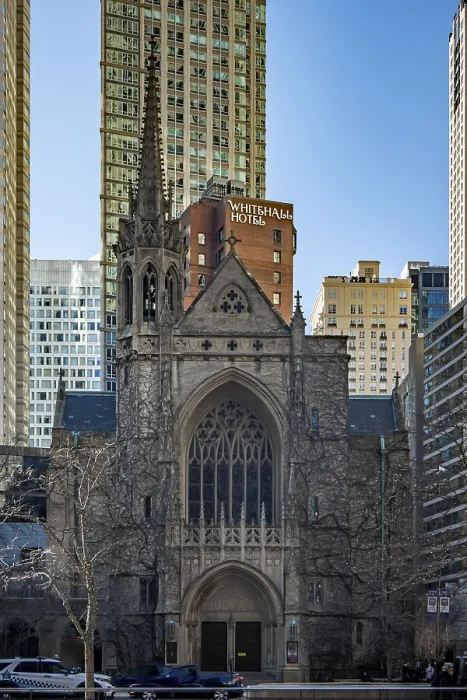 Framed Print : Chicago city downtown fourth presbyterian church architecture