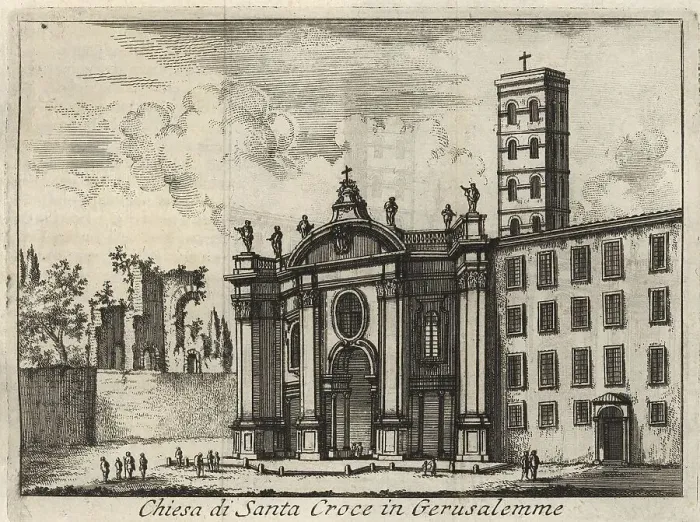 Framed Print : Chiesa di Santa Croce in Gerusalemme