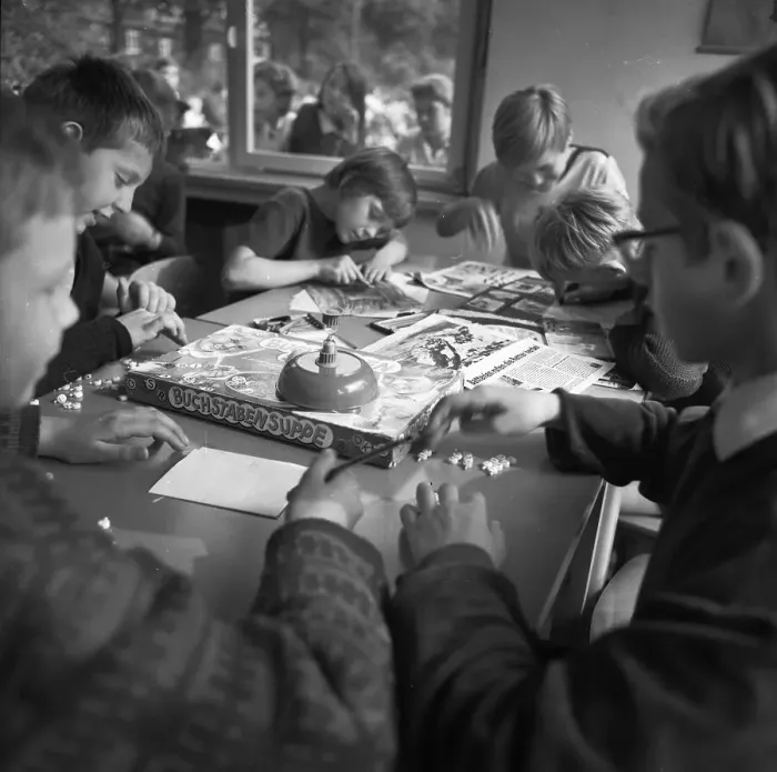 Framed Print : Children in the Ruhr area, here in the year 1966 in Leisure and Play Framed Print : Children in the Ruhr area, here in the year 1966 in Leisure and Play