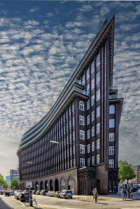 Framed Print : Chilehaus from the outside, Hamburg