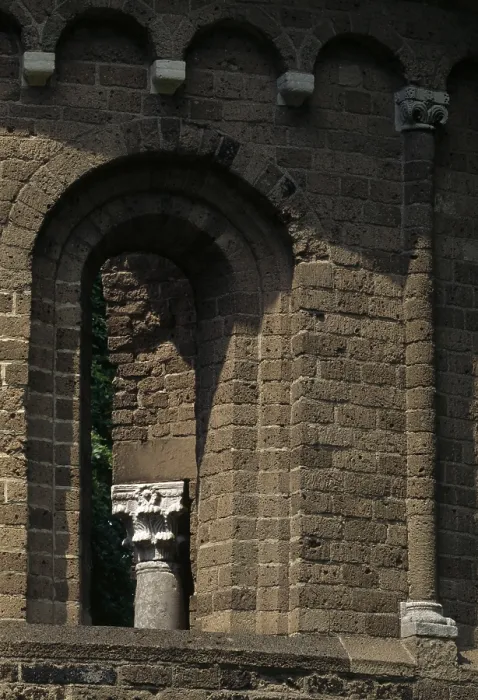 Framed Print : Choir ruins, St. Saint, Saint