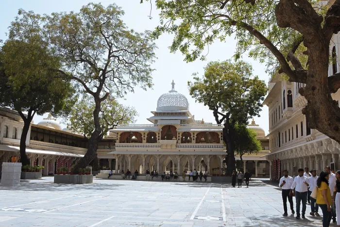 Framed Print : Chowmukha Pavilion, City Palace