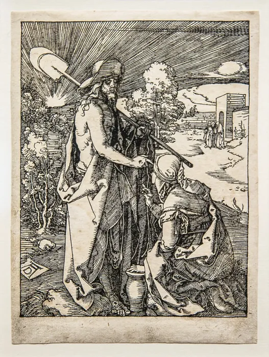 Framed Print : Christ appearing to Mary Magdalene Framed Print : Christ appearing to Mary Magdalene